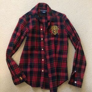 Ralph Lauren plaid button up